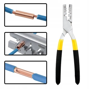 ZACISKARKA PRASKA DO KABLI PRZEWODÓW TULEJEK KOŃCÓWEK 0