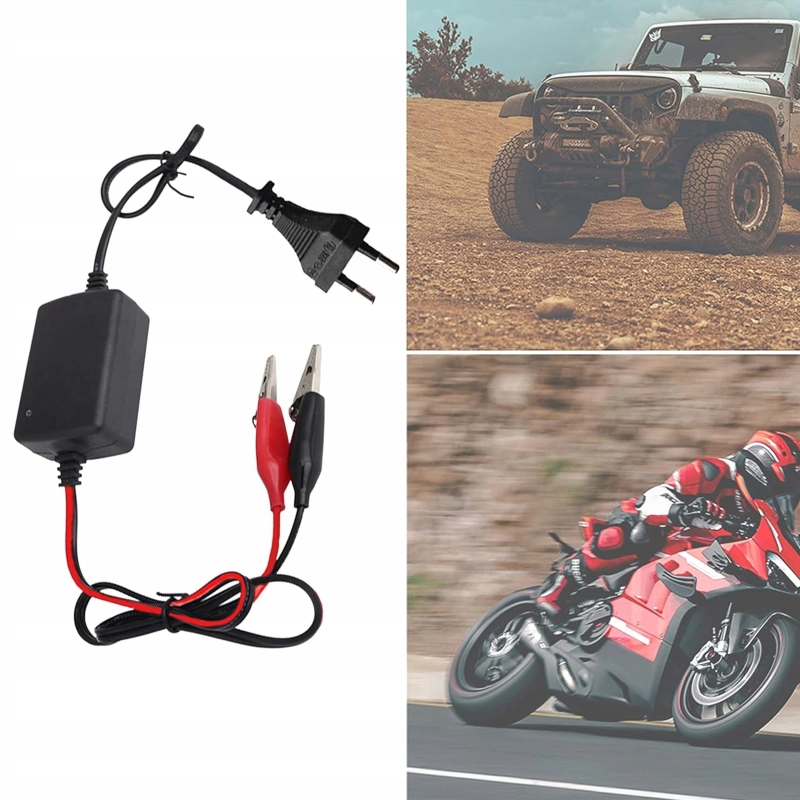 ŁADOWARKA SIECIOWA DO AKUMULATORÓW ŻELOWYCH KOMPAKTOWA AUTOMAT 12V 20W 1
