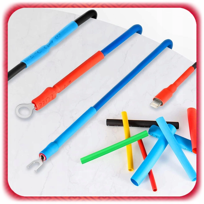 KOSZULKI TERMOKURCZLIWE RURKI OSŁONKI ZŁĄCZKI IZOLACYJNE ZESTAW 328szt ETUI