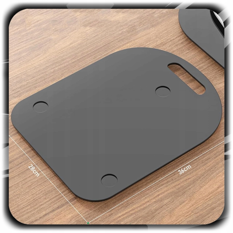 DESKA PODSTAWKA PODKŁADKA POD THERMOMIX TERMOMIX TERMOMIKS TM5 TM6 CZARNA