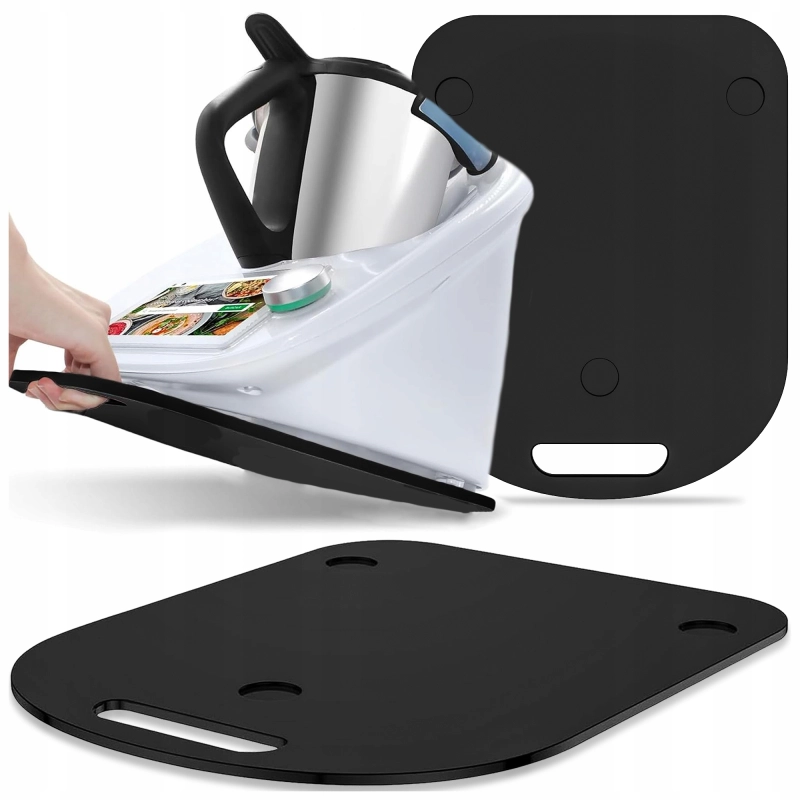 DESKA PODSTAWKA PODKŁADKA POD THERMOMIX TERMOMIX TERMOMIKS TM5 TM6 CZARNA