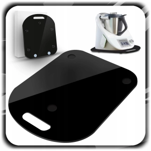 DESKA PODSTAWKA PODKŁADKA POD THERMOMIX TERMOMIX TERMOMIKS TM5 TM6 CZARNA