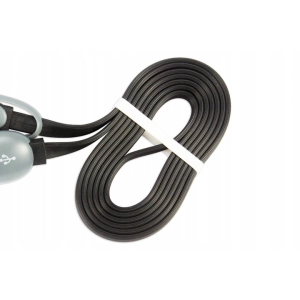2W1 KABEL USB ŁADOWARKA MICRO USB + Lightning do Apple WZMACNIANY 100CM 1M