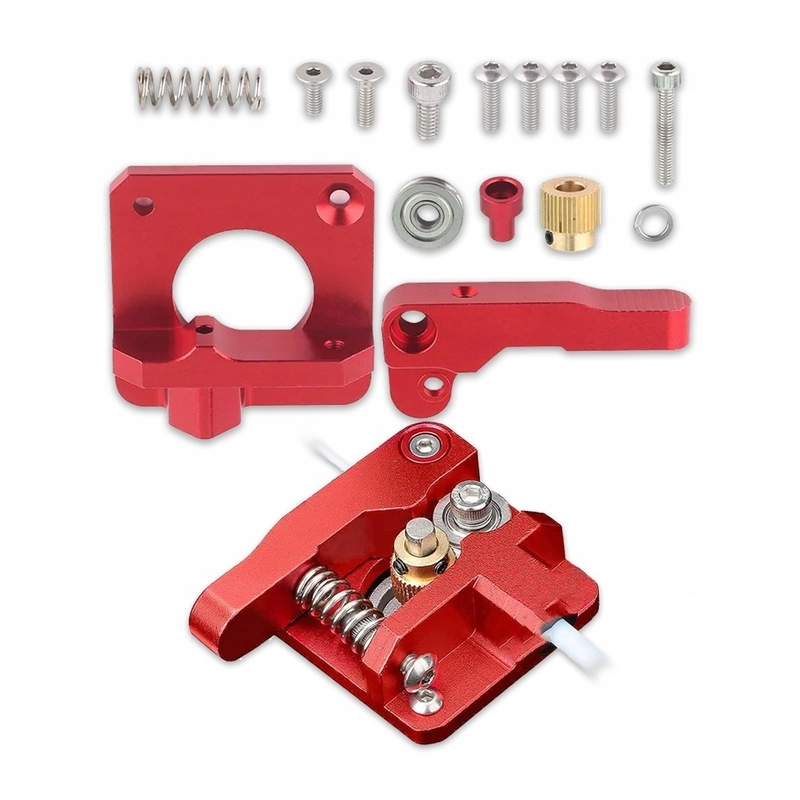 ALUMINIOWY EKSTRUDER MK8 PRAWY - UPGRADE ENDER 3 5
