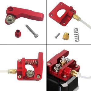 ALUMINIOWY EKSTRUDER MK8 PRAWY - UPGRADE ENDER 3 5