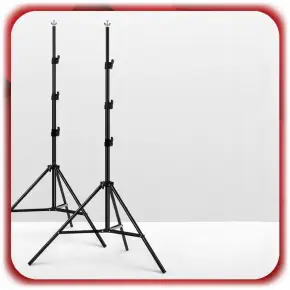 STATYW DO TŁA FOTOGRAFICZNEGO TEŁ DO STUDIA 300x300CM ZESTAW + POPRZECZKA