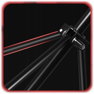 STATYW DO TŁA FOTOGRAFICZNEGO TEŁ DO STUDIA 300x300CM ZESTAW + POPRZECZKA