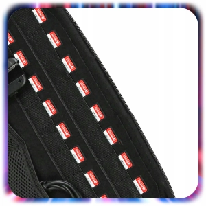 NINTENDO SWITCH OLED V1 V2 ORGANIZER ETUI FUTERAŁ WALIZKA NA KONSOLĘ 18SLOT
