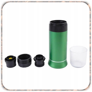 3w1 PRZENOŚNY EKSPRES DO KAWY TURYSTYCZNY CIŚNIENIOWY KAPSUŁKI MIELONA