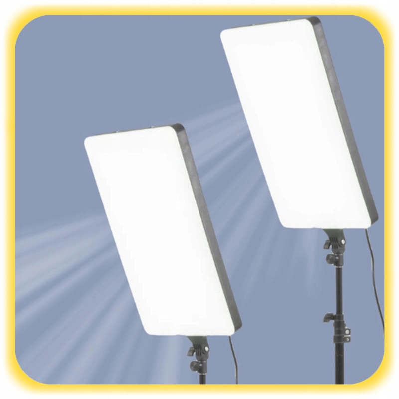 LAMPA STUDYJNA FOTOGRAFICZNA LED Panel do Zdjęć Filmów 28x40 TikTok YouTube