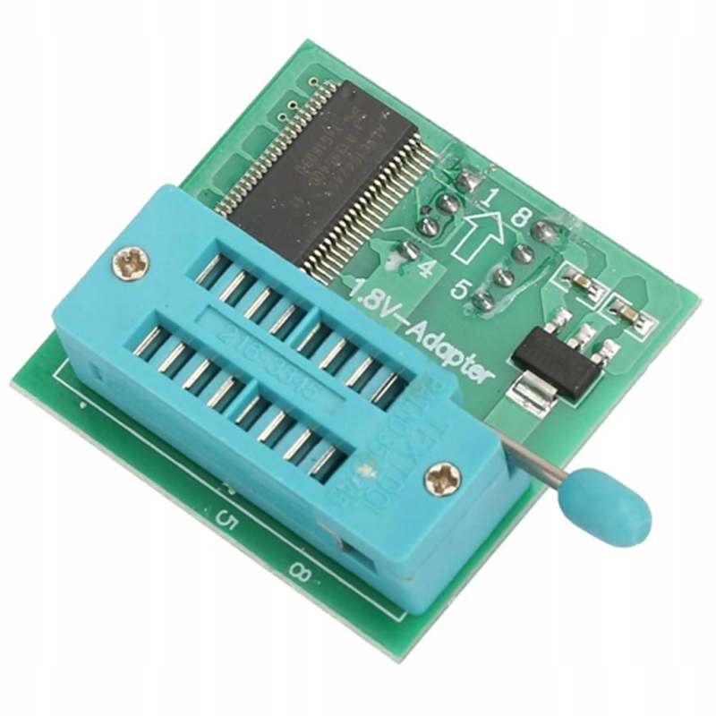 DUŻY ZESTAW PROGRAMATOR USB CH341A PAMIĘĆ SPI FLASH EEPROM TTL ADAPTERY XXL