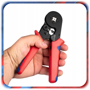 ZACISKARKA DO TULEJEK PRZEWODÓW KABLI Praska Konektorów Szczypce 0