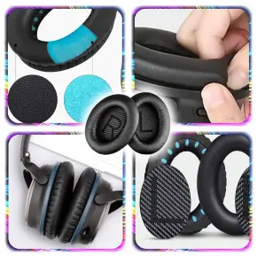 PADY NAUSZNIKI GĄBKI DO SŁUCHAWEK BOSE QC35 QC25 QC15 2 AE2 QC2 JAKOŚĆ TESA