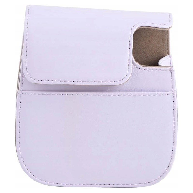 ETUI FUTERAŁ DO FUJIFILM INSTAX MINI 12 POKROWIEC NA APARAT FIOLETOWY PASEK