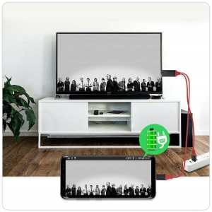 KABEL Adapter MHL HDMI TV - Micro USB FullHD 1080p