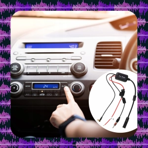 WZMACNIACZ SAMOCHODOWY ANTENOWY SYGNAŁU RADIOWEGO AM FM 12V DO SAMOCHODU