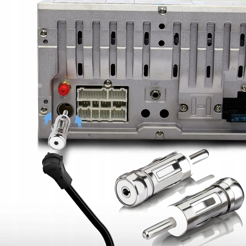 PRZEJŚCIÓWKA ADAPTER ANTENOWY SAMOCHODOWY BLAUPUNKT ISO-DIN PL DO RADIA