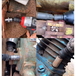 ZESTAW 3 SZT PRZEGUB KULISTY KULOWY UDAROWY NASADKI TRZPIENIE 1/2 1/4 3/8