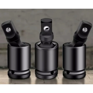 ZESTAW 3 SZT PRZEGUB KULISTY KULOWY UDAROWY NASADKI TRZPIENIE 1/2 1/4 3/8