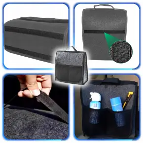 ORGANIZER DO BAGAŻNIKA SAMOCHODU TORBA DO AUTA FILC MOCNA KUFEREK NA RZEPY