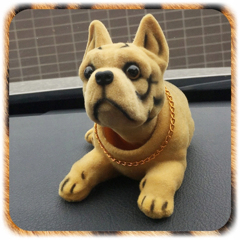 PIESEK Z KIWAJĄCĄ GŁOWĄ Kiwaczek do Samochodu Auta PRL Zamszowy LATA 80 90