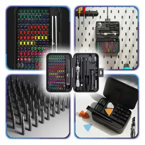 ZESTAW Wkrętaków Precyzyjnych Narzędzi Śrubokrętów Wkrętaki TORX BITY 132EL