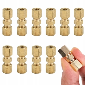 10szt ŁĄCZNIK PRZEWODÓW HAM ZŁĄCZKA Ø4.75mm M10 OD 3/16” BEZ ZAKUWANIA