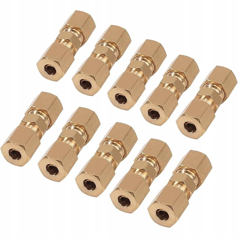 10szt ŁĄCZNIK PRZEWODÓW HAM ZŁĄCZKA Ø4.75mm M10 OD 3/16” BEZ ZAKUWANIA