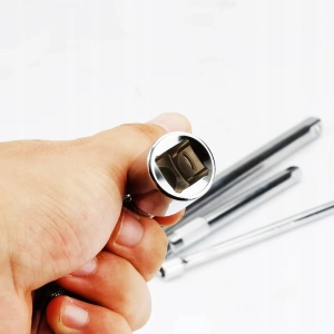 ZESTAW PRZEDŁUŻEK ADAPTERÓW NASADOWYCH 9 SZT 1/2 1/4 3/8 CR-V UDAR KLUCZY