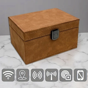 PUDEŁKO NA KLUCZYK SAMOCHODOWY KLATKA FARADAYA KEYLESS BOX + ETUI BLOKADA