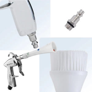 PISTOLET DO CZYSZCZENIA OSUSZANIA PRANIA TAPICERKI 2 KOŃCÓWKI EFEKT TORNADA