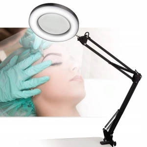 LAMPA LED DO BLATU KOSMETYCZNA DERMATOLOGICZNA Z LUPĄ REGULACJA ŚWIATŁA
