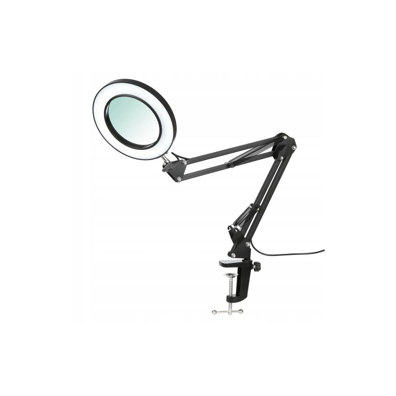 LAMPA LED DO BLATU KOSMETYCZNA DERMATOLOGICZNA Z LUPĄ REGULACJA ŚWIATŁA