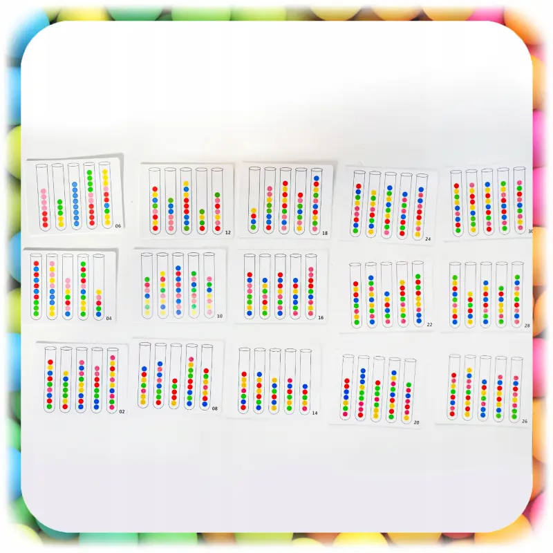 DREWNIANA UKŁADANKA MONTESSORI SENSORYCZNA GRA SORTER KULKI XL ZESTAW 81 EL