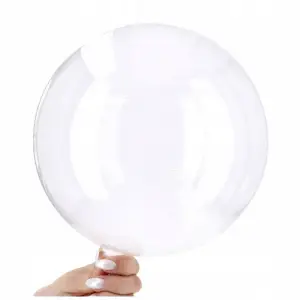 BALONY PRZEZROCZYSTE PODŚWIETLENIEM LED ZESTAW 10SZT NA DZIEŃ KOBIET ŚLUB