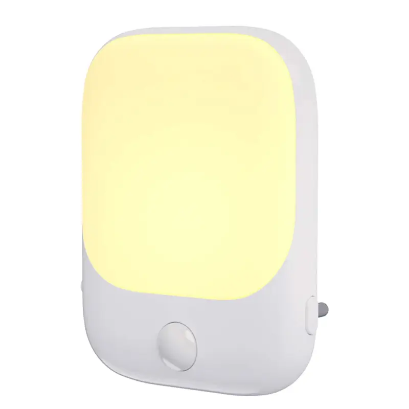 LAMPKA NOCNA LED Z CZUJNIKIEM RUCHU I ZMIERZCHU DO GNIZADKA KONTAKTU 2 SZT