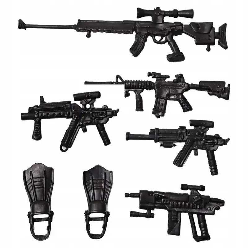 ŻOŁNIERZYKI FIGURKI ŻOŁNIERZY SWAT PLASTIKOWE ARMIA COUNTER STRIKE 6 SZT