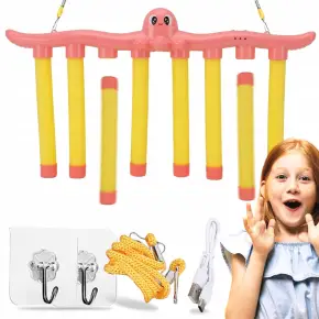 SPADAJĄCE KIJKI PATYKI GRA ZRĘCZNOŚCIOWA ĆWICZY REFLEKS RÓŻOWA OŚMIORNICA