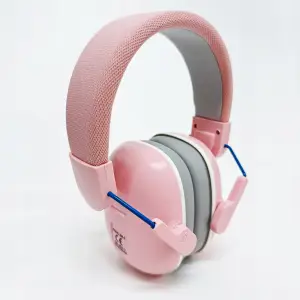 NAUSZNIKI WYGŁUSZAJĄCE DLA DZIECI RÓŻOWE REDUKCJA HAŁASU 25 dB SKŁADANE