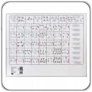 ŁAMIGŁÓWKA LOGICZNA GRA UKŁADANKA METALOWE PUZZLE 3D ZESTAW 50 SZT SMART