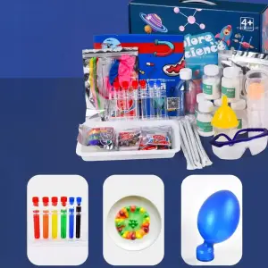 ZESTAW MAŁEGO CHEMIKA LABOLATORIUM EKSPERYMENTY ZABAWA NAUKOWA DLA DZIECI