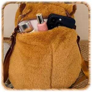 PLECAK PLUSZOWY KAPIBARA PLECACZEK CAPYBARA DO PRZEDSZKOLA SZKOŁY MASKOTKA