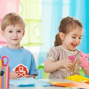 FILCOWY ZESTAW DO SZYCIA DLA DZIECI ZWIERZĘTA FARMA 13SZT DIY KOŃ KOT PIES