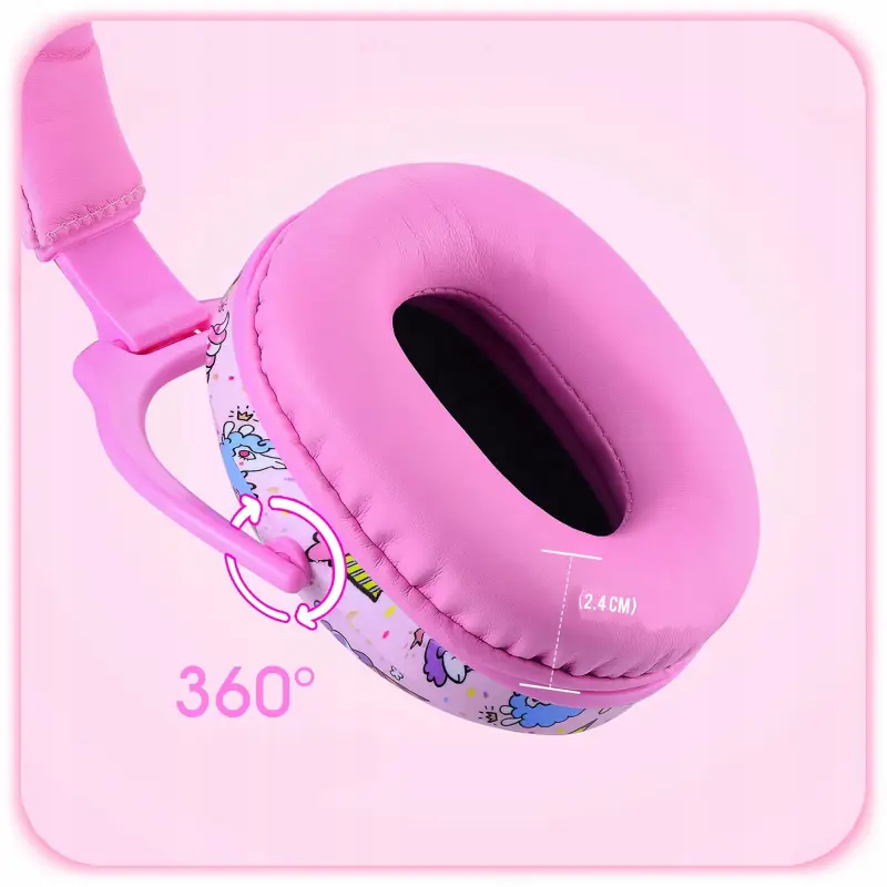 NAUSZNIKI WYGŁUSZAJĄCE OCHRONNE SŁUCHU SŁUCHAWKI DLA DZIECI WYCISZAJĄCE