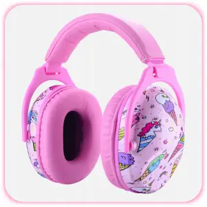 NAUSZNIKI WYGŁUSZAJĄCE OCHRONNE SŁUCHU SŁUCHAWKI DLA DZIECI WYCISZAJĄCE