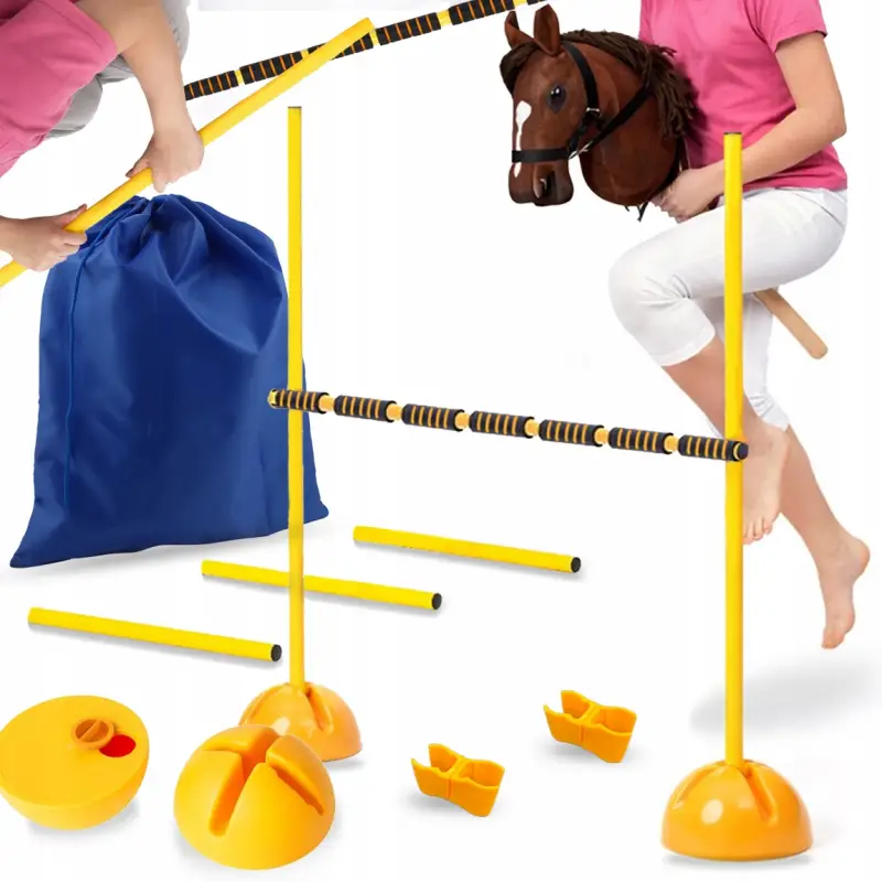 PRZESZKODA TRENINGOWA DO HOBBY HORSE HORSINGU AKCESORIA DO SKAKANIA PŁOTEK