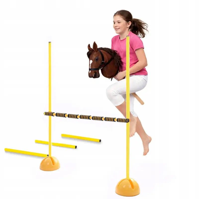 PRZESZKODA TRENINGOWA DO HOBBY HORSE HORSINGU AKCESORIA DO SKAKANIA PŁOTEK