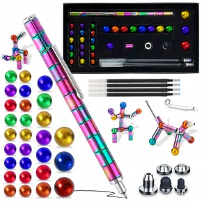 ANTYSTRESOWY DŁUGOPIS MAGNETYCZNY FIDGET PEN WIELOFUNKCYJNY PREZENT 55EL