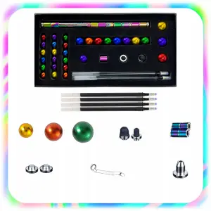ANTYSTRESOWY DŁUGOPIS MAGNETYCZNY FIDGET PEN WIELOFUNKCYJNY PREZENT 55EL