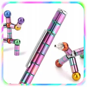 ANTYSTRESOWY DŁUGOPIS MAGNETYCZNY FIDGET PEN WIELOFUNKCYJNY PREZENT 55EL